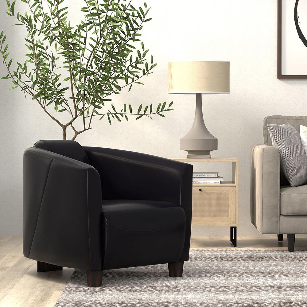 Sarreid Ltd - Mandy Arm Chair, Onyx Black - 54125 veiw 8