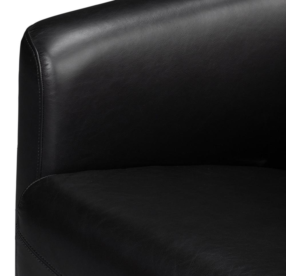 Sarreid Ltd - Mandy Arm Chair, Onyx Black - 54125 veiw 11