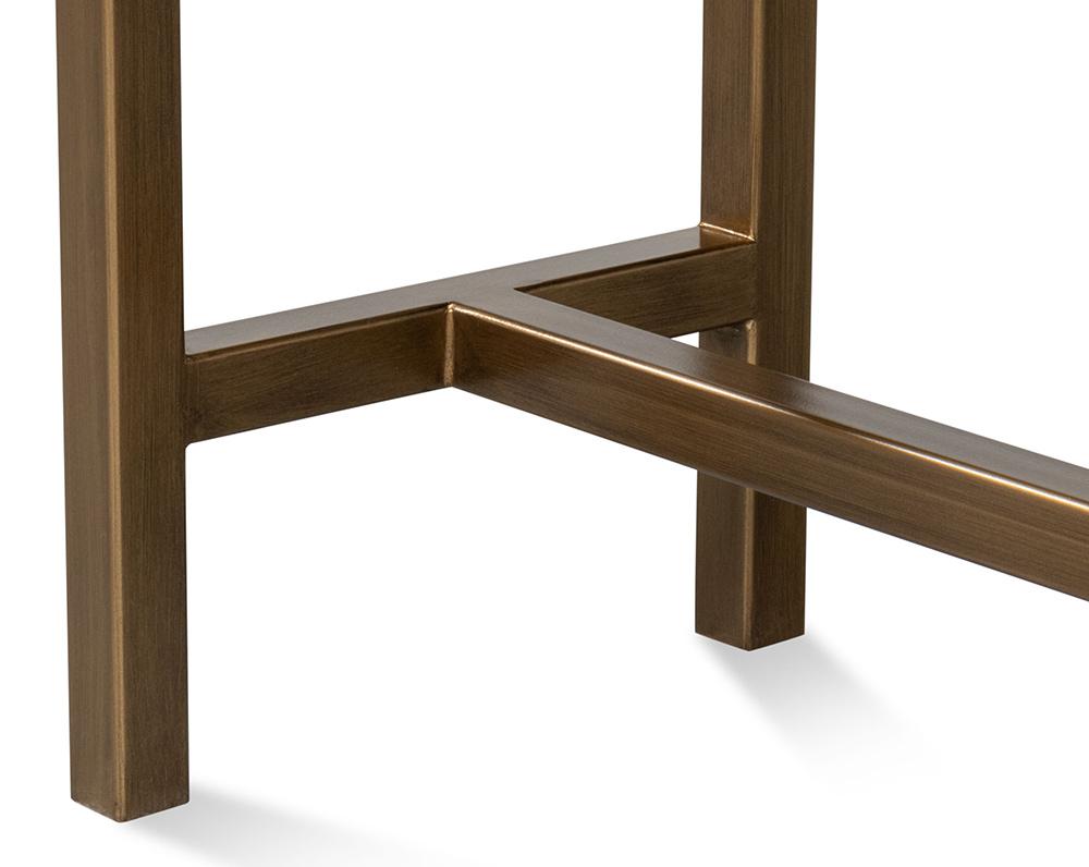 Sarreid Ltd - Gideon Shagreen Console, Chambray Blue - 54005-4 veiw 11