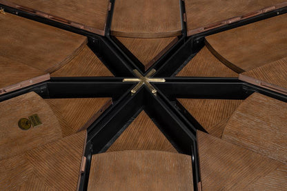 Sarreid Ltd - Giselle Jupe Dining Table, Lg, Lt Mink - 54215-LM veiw 10