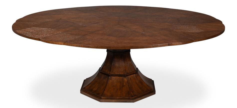 Sarreid Ltd - Giselle Jupe Dining Tbl,Lg,Palladio - 54215-PD veiw 2