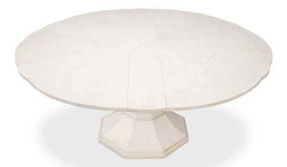 Sarreid Ltd - Giselle Jupe Dining Tbl,Lg,Working White - 54215-WW veiw 7