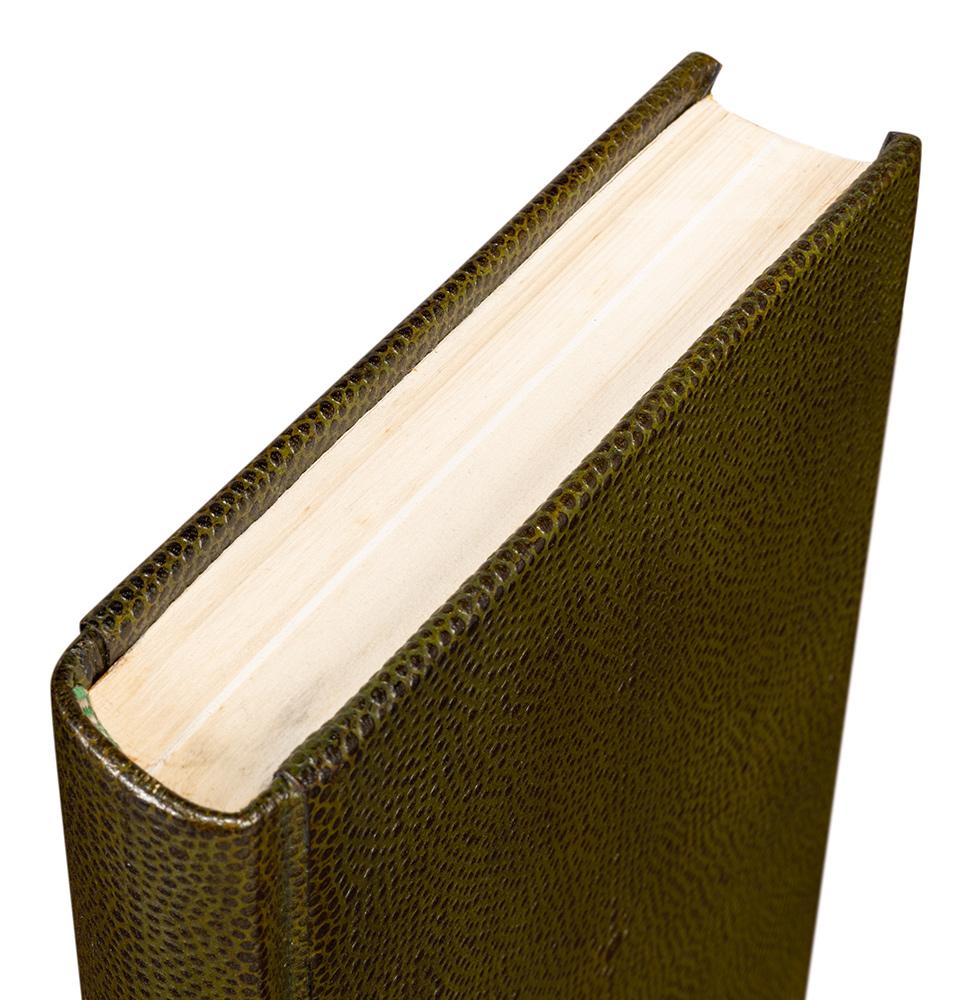 Sarreid Ltd - Shagreen Books, Set Of 12, Leaf - 54077-3 veiw 10