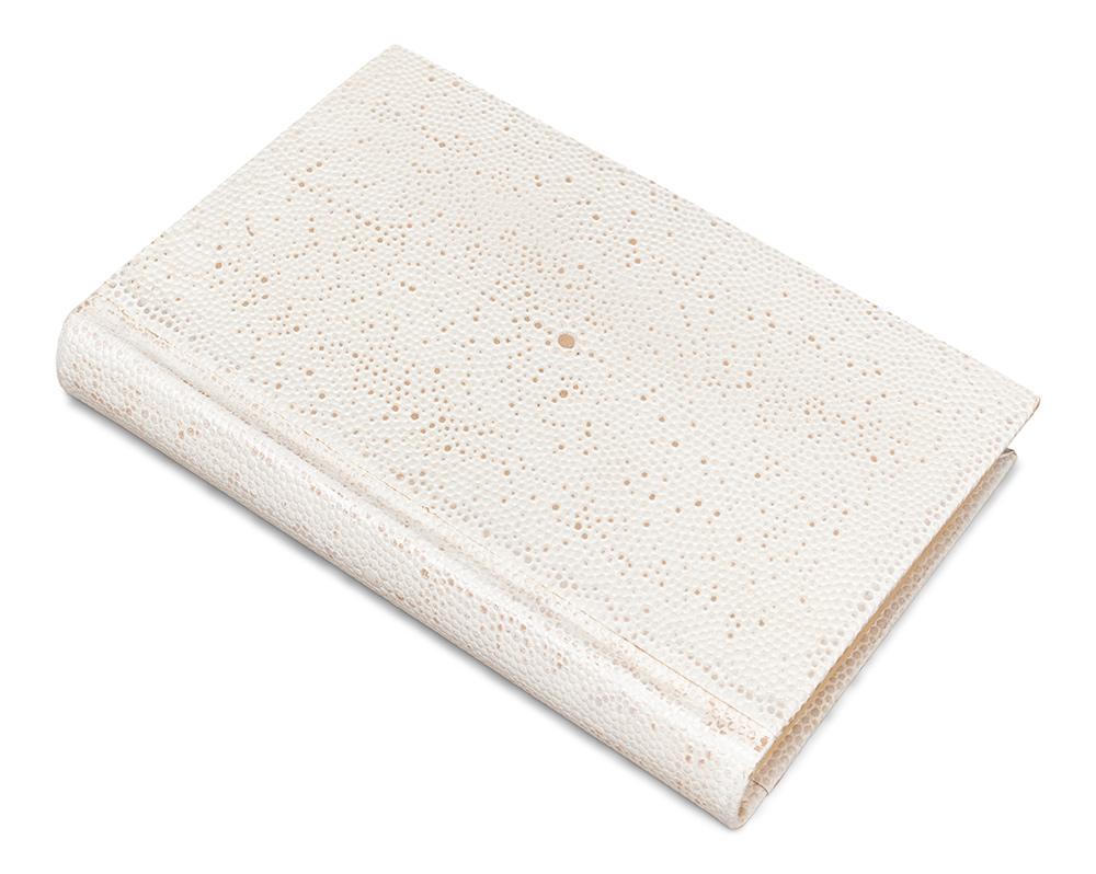 Sarreid Ltd - Shagreen Books, Set Of 12, Osprey White - 54077-4 veiw 7