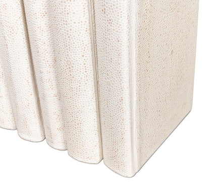 Sarreid Ltd - Shagreen Books, Set Of 12, Osprey White - 54077-4 veiw 12