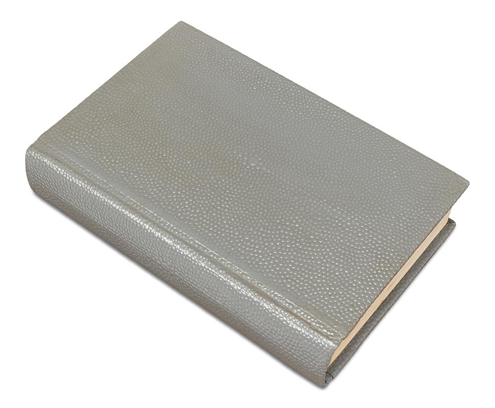 Sarreid Ltd - Shagreen Books, Set Of 12, Storm Grey - 54077-2 veiw 7