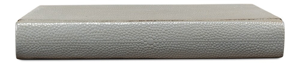Sarreid Ltd - Shagreen Books, Set Of 12, Storm Grey - 54077-2 veiw 9