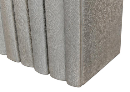 Sarreid Ltd - Shagreen Books, Set Of 12, Storm Grey - 54077-2 veiw 12