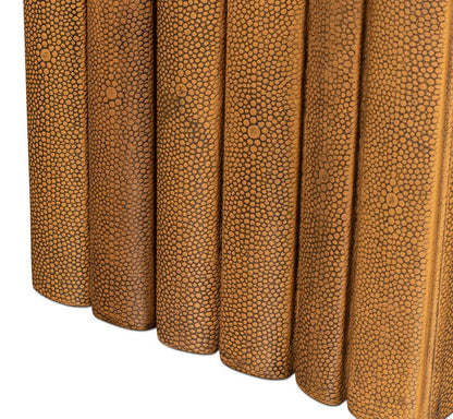 Sarreid Ltd - Shagreen Books, Set Of 12, Tawny Brown - 54077-5 veiw 10