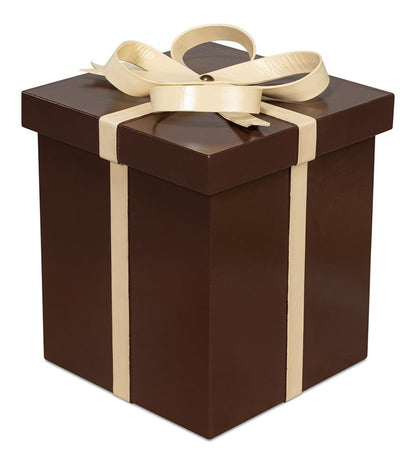 Sarreid Ltd - Ferrell Leather Holiday Boxes,S/3,Choco - 54029 veiw 4