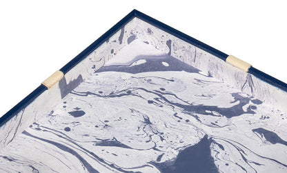 Sarreid Ltd - Ferrell Leather Holiday Boxes,S/3,Navy - 54025 veiw 9