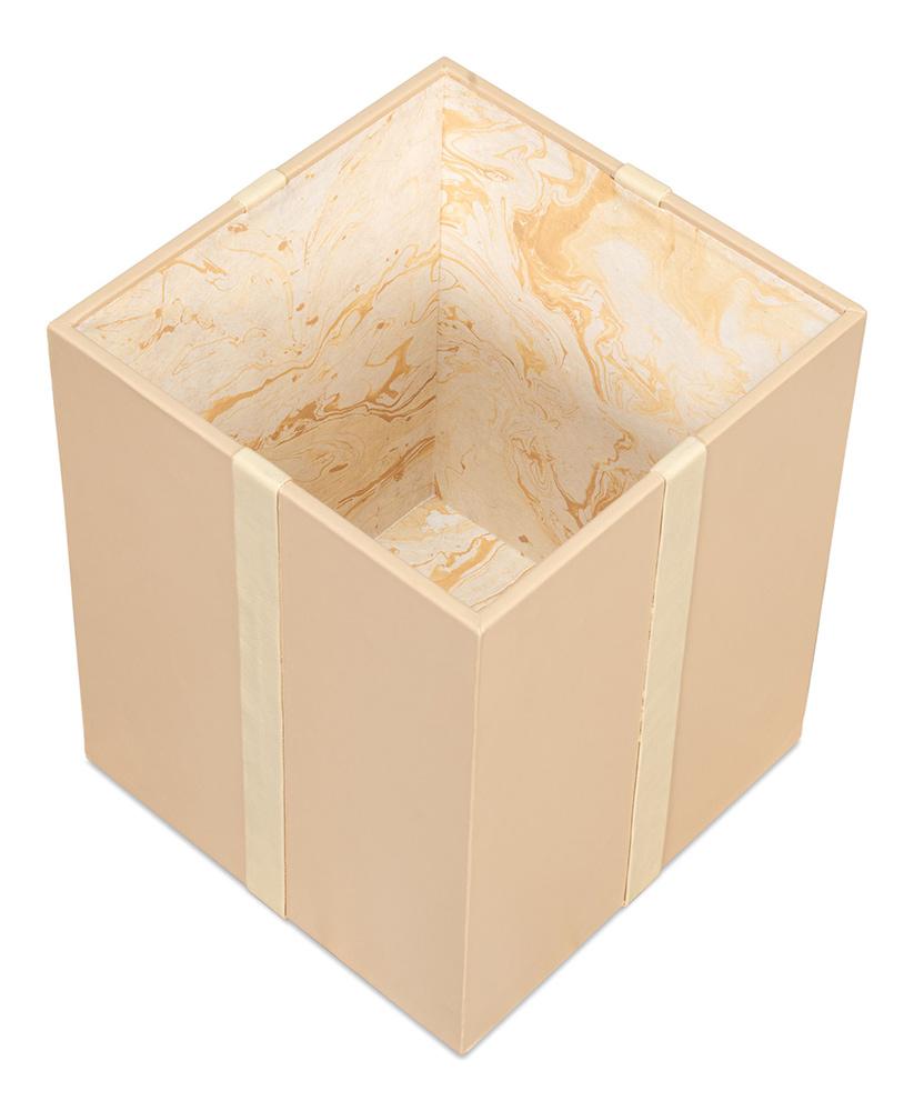 Sarreid Ltd - Ferrell Leather Holiday Boxes,S/3,Taupe - 54026 veiw 6