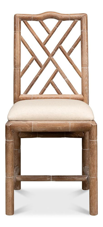 Sarreid Ltd - Brighton Bamboo Side Chair (Set of 2) - 26433 veiw 2