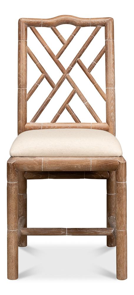 Sarreid Ltd - Brighton Bamboo Side Chair (Set of 2) - 26433 veiw 2