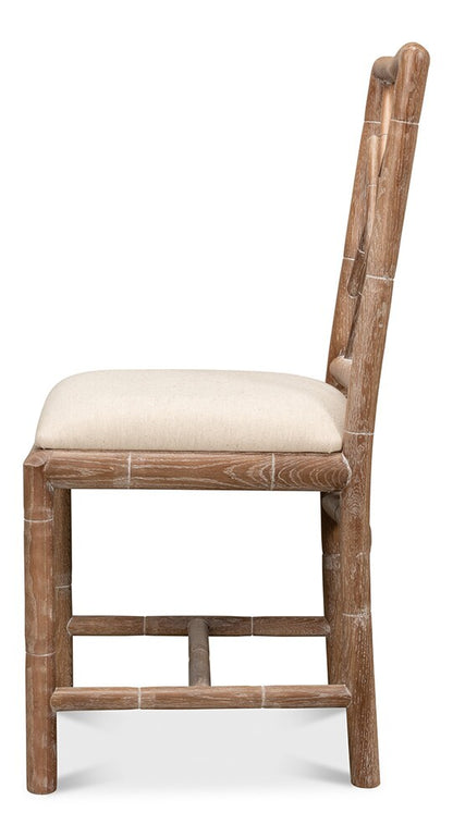 Sarreid Ltd - Brighton Bamboo Side Chair (Set of 2) - 26433 veiw 3