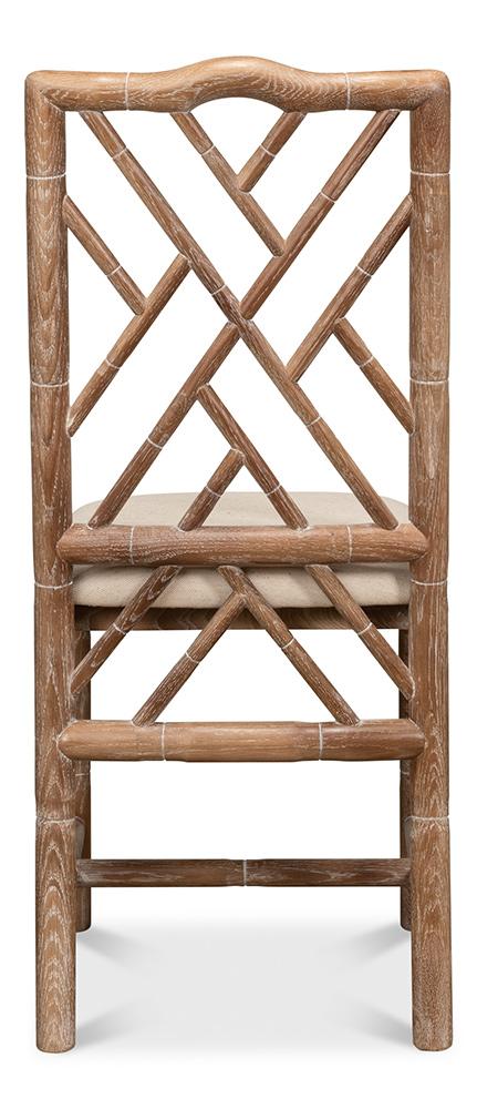 Sarreid Ltd - Brighton Bamboo Side Chair (Set of 2) - 26433 veiw 4