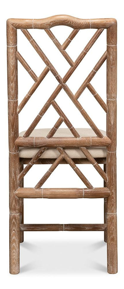 Sarreid Ltd - Brighton Bamboo Side Chair (Set of 2) - 26433 veiw 4