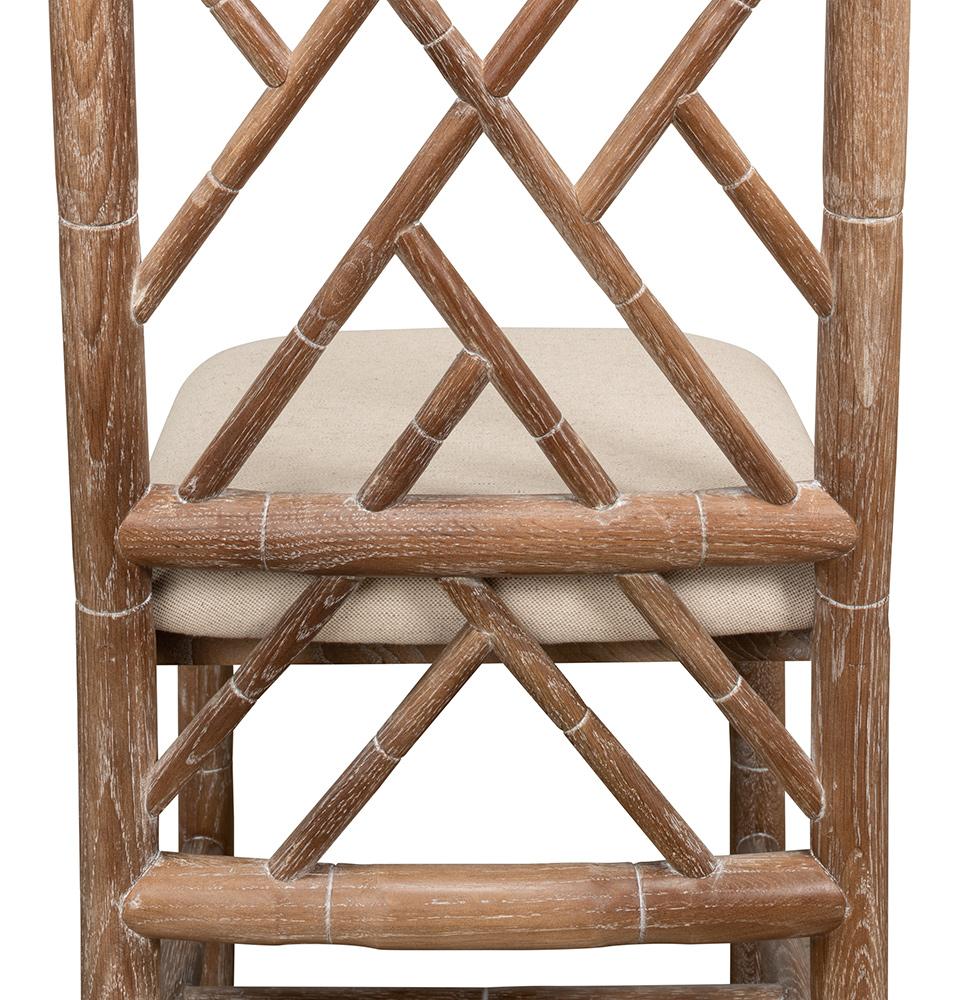 Sarreid Ltd - Brighton Bamboo Side Chair (Set of 2) - 26433 veiw 7