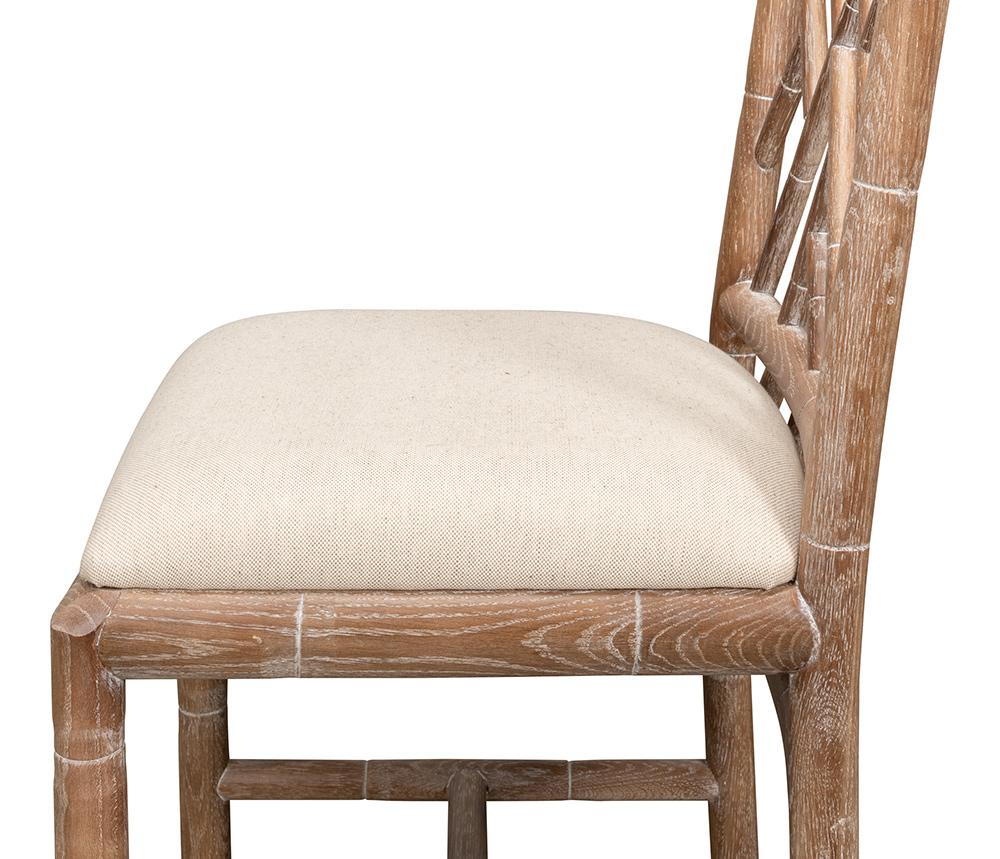 Sarreid Ltd - Brighton Bamboo Side Chair (Set of 2) - 26433 veiw 10