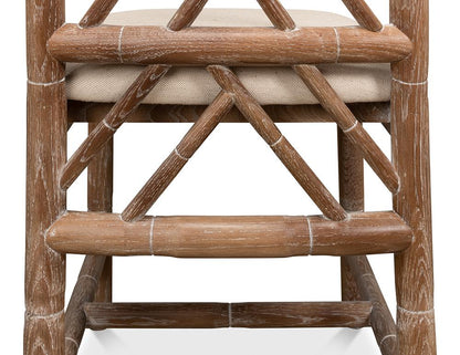 Sarreid Ltd - Brighton Bamboo Side Chair (Set of 2) - 26433 veiw 12