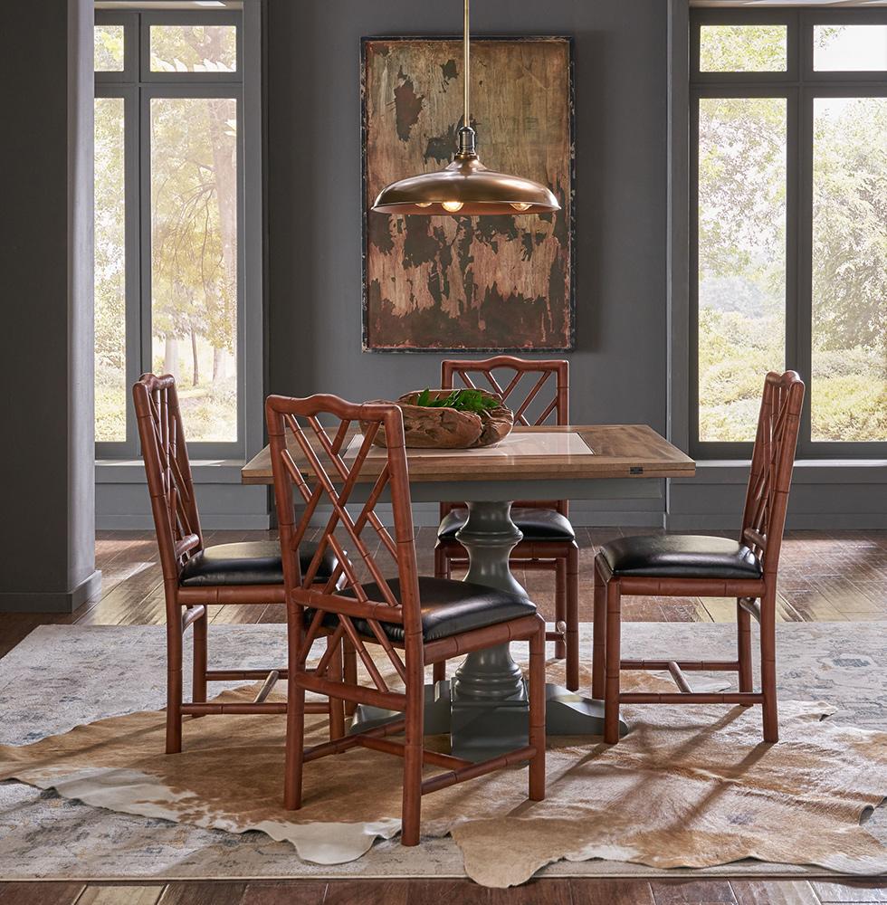 Sarreid Ltd - Brighton Bamboo Side Chair (Set of 2) - 17903 veiw 7