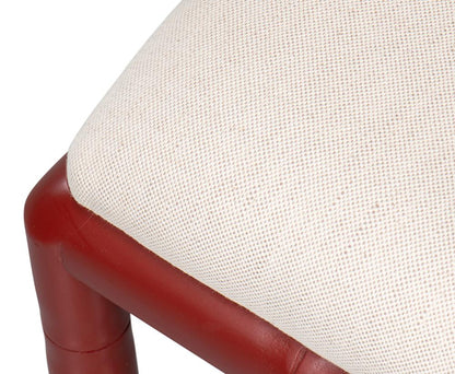 Sarreid Ltd - Brighton Bamboo Side Chair, Red (Set of 2) - 29619 veiw 10