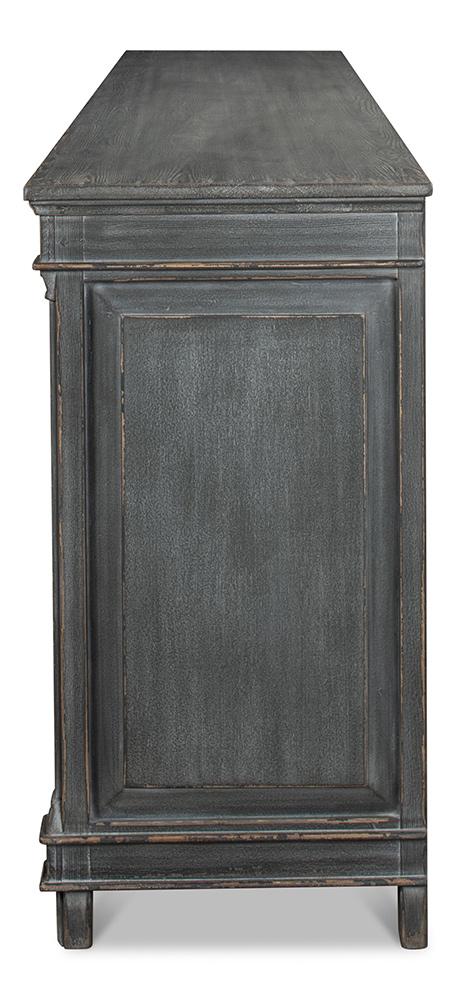 Sarreid Ltd - Marksman Sideboard, Concrete Grey - 40771 veiw 10