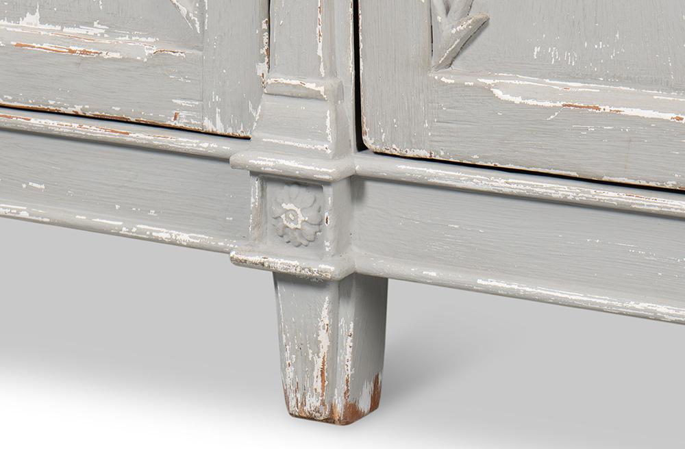 Sarreid Ltd - Marksman Sideboard,Antique Muted Grey - 40426-4 veiw 12
