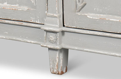 Sarreid Ltd - Marksman Sideboard,Antique Muted Grey - 40426-4 veiw 12