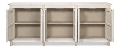 Sarreid Ltd - Marksman Sideboard, Whitewash - 53046 veiw 3