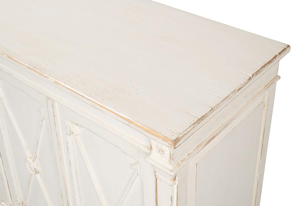 Sarreid Ltd - Marksman Sideboard, Whitewash - 53046 veiw 5