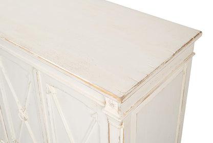 Sarreid Ltd - Marksman Sideboard, Whitewash - 53046 veiw 5
