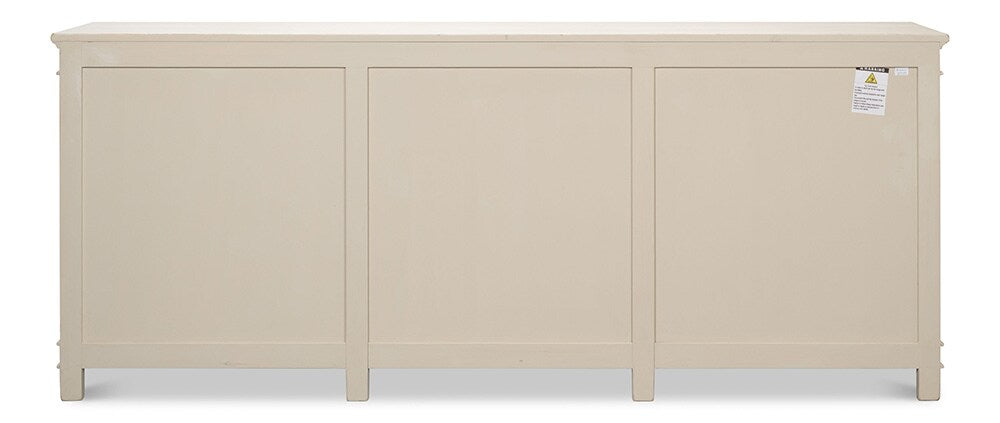 Sarreid Ltd - Marksman Sideboard, Whitewash - 53046 veiw 9