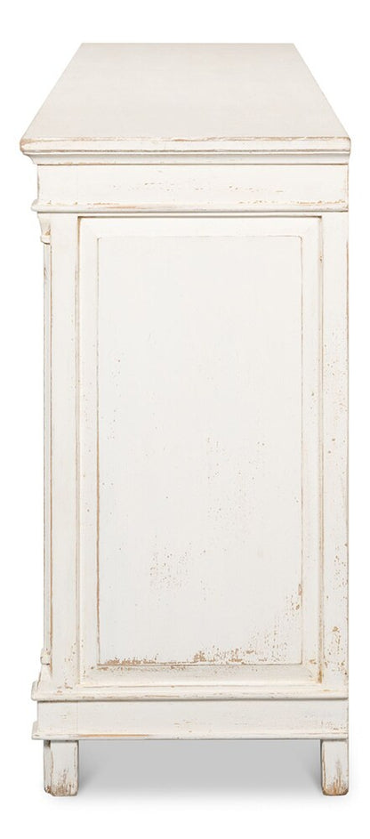 Sarreid Ltd - Marksman Sideboard, Whitewash - 53046 veiw 10