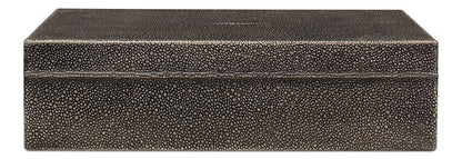 Sarreid Ltd - Gatsburg, Shagreen Box, Ant.Grey S/2 - 54078-1 veiw 6