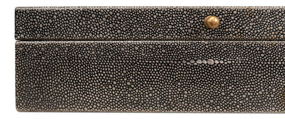 Sarreid Ltd - Gatsburg, Shagreen Box, Ant.Grey S/2 - 54078-1 veiw 11
