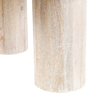 Kosas Home - Beau Solid Wood Round White Coffee Table - 51011497 veiw 4