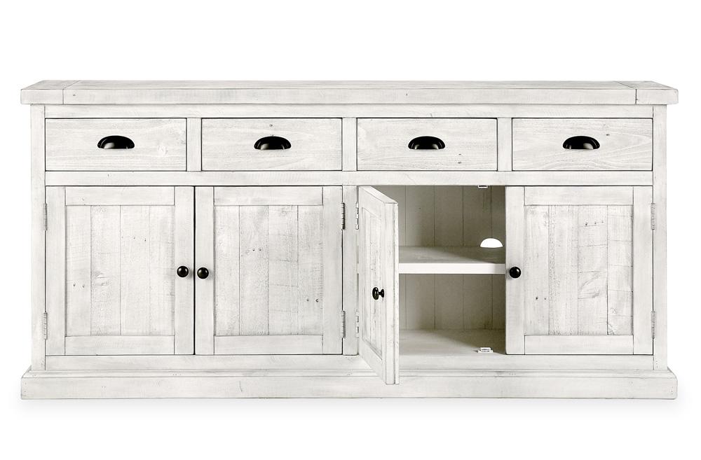Kosas Home - Caleb 4 Dwr 4 Dr Sideboard Nordic Ivory  - 52003964 veiw 4