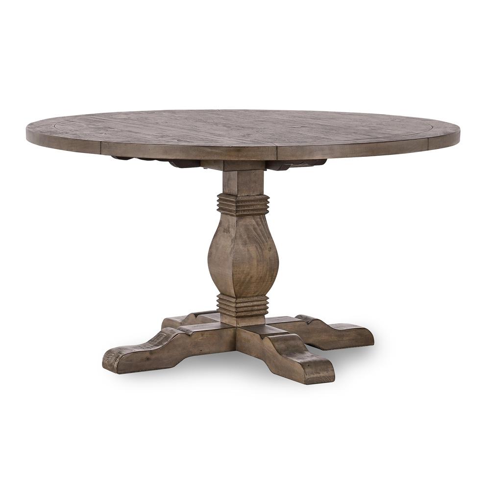 Kosas Home - Caleb Reclaimed Pine Round Dining Table in Brown - 51030183 veiw 1