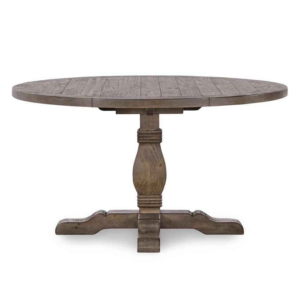 Kosas Home - Caleb Reclaimed Pine Round Dining Table in Brown - 51030183 veiw 2
