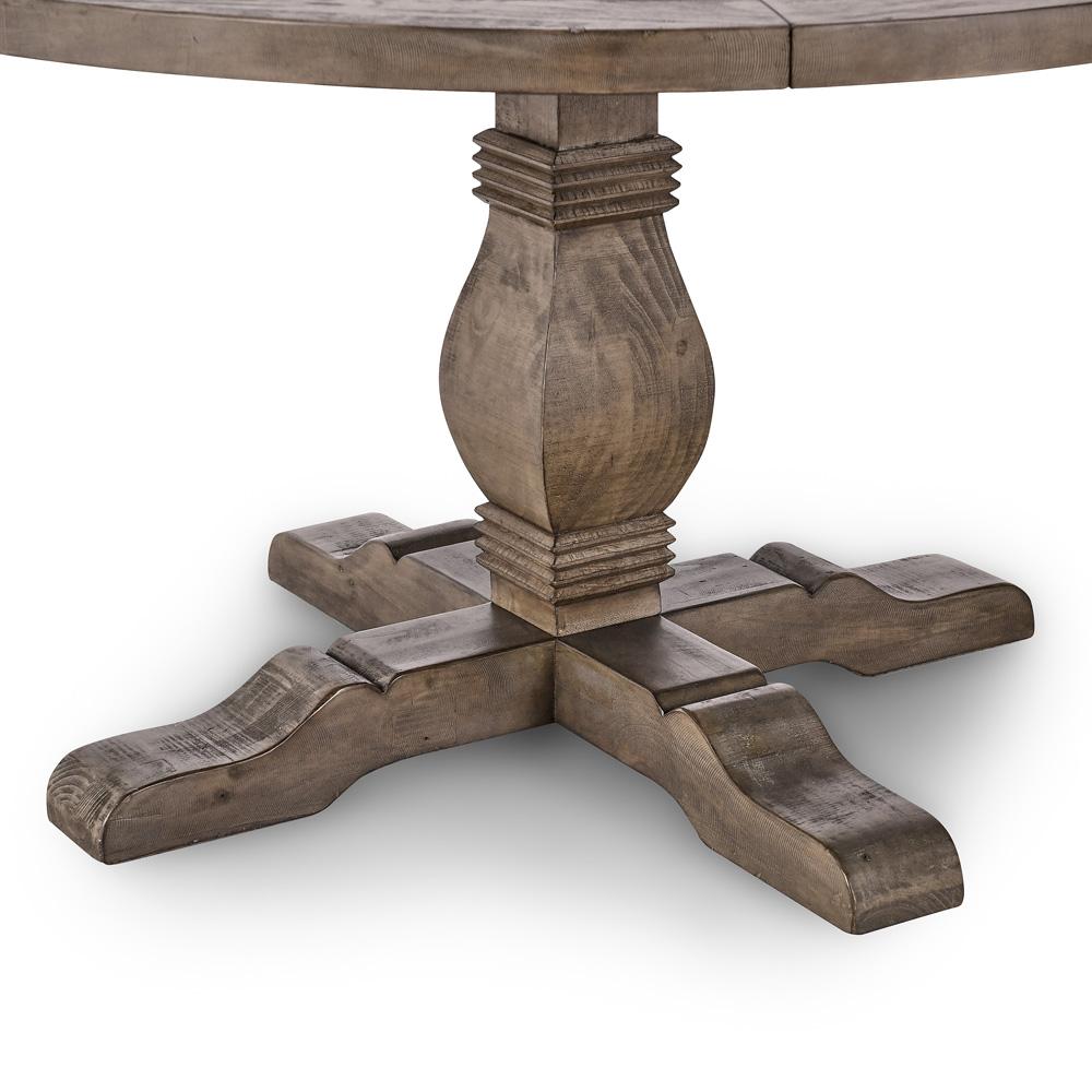 Kosas Home - Caleb Reclaimed Pine Round Dining Table in Brown - 51030183 veiw 4