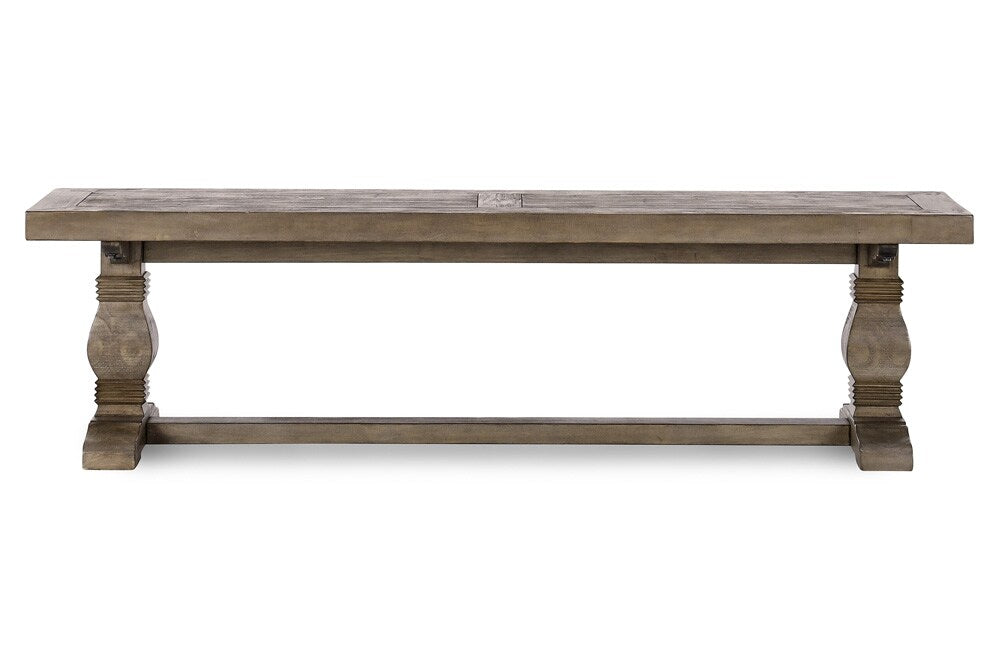 Kosas Home - Caleb Reclaimed Pine 66in Bench in Brown  - 53004161 veiw 2