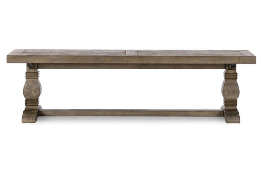 Kosas Home - Caleb Reclaimed Pine 66in Bench in Brown  - 53004161 veiw 2