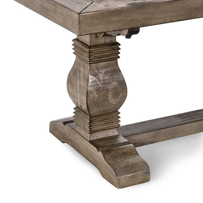 Kosas Home - Caleb Reclaimed Pine 66in Bench in Brown  - 53004161 veiw 5