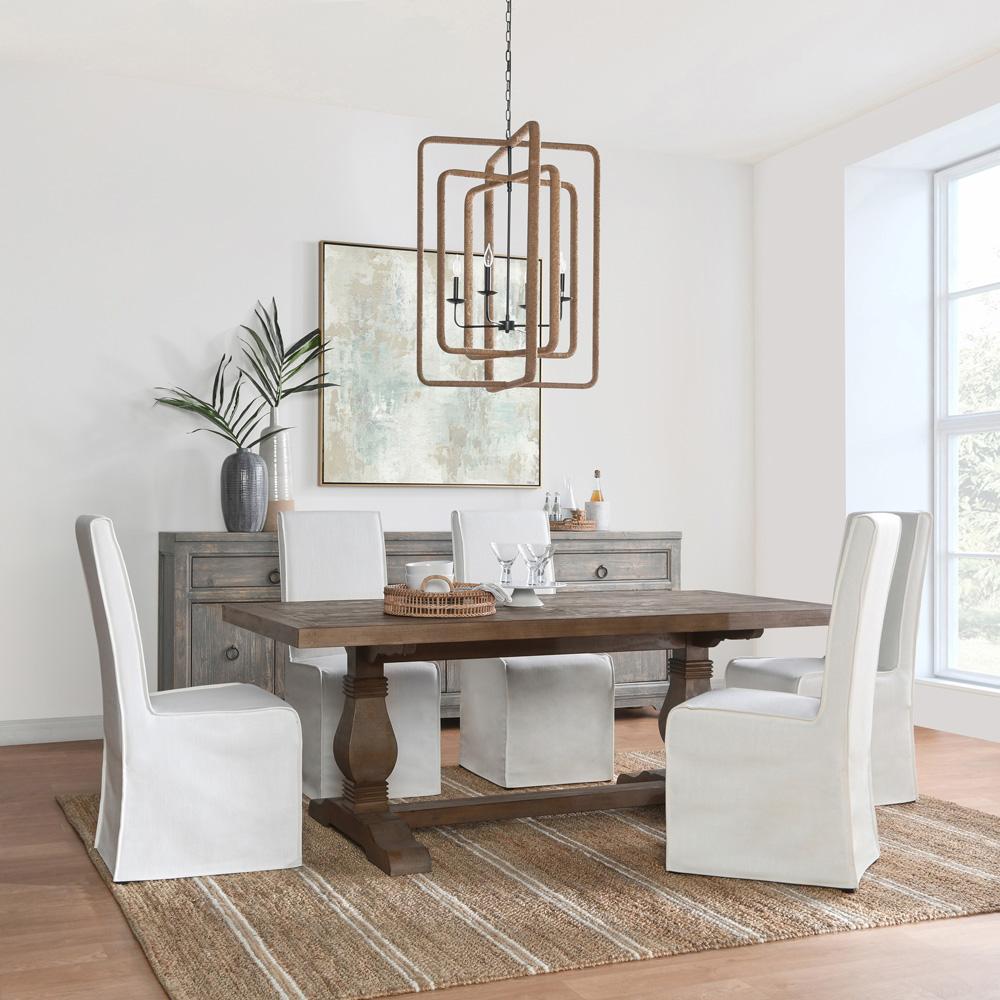 Kosas Home - Caleb Reclaimed Pine 78 inch Dining Table - 51030613 veiw 6