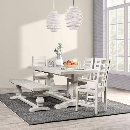 Kosas Home - Caleb 78in Dining Table Nordic Ivory - 51031087 veiw 6