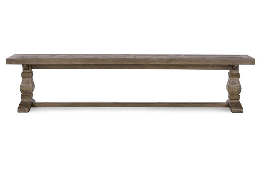 Kosas Home - Caleb Reclaimed Pine 83in inch Bench - 53003801 veiw 2