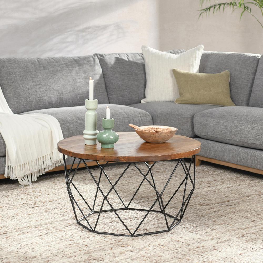Kosas Home - Chester Round Coffee Table  - PL11901 veiw 4