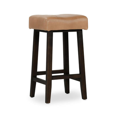 Kosas Home - Lauri Backless Counterstool 26in Camel Beige - PL23533 veiw 2