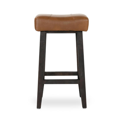 Kosas Home - Laurie Backless Counterstool 26in  Caramel - PL23543 veiw 1